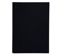 le dauphin - Ref. 8529D - 1 Register - Dimensions 31.5 X 24.5 cm - 5x5 grid print - small squares - 90 gsm interior paper - 200 numbered pages - hard black canvas cover