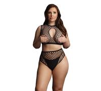 Le Desir Duo Net Key Hole Bra Set Size 14 To 20