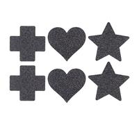 Le Désir Nipple Sticker Set - 3 Pairs (Black)