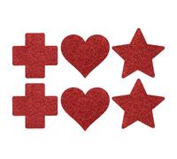 Le Désir - nipple sticker set - 3 pairs (red)