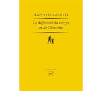 Le différend du temps et de l'histoire