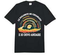 Le Dolomiti Mi Chiamano Ed Io Devo Andare Funny Dolomites Comfort Colors Adult Heavyweight T-Shirt