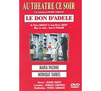 Le Don d'Adele - au Theatre Ce Soir - DVD
