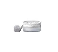 Le Duo Chic Pouch Cloud Series Puffy Bag, Handbag & Pouch, Organized Storage, Lightweight, Water-Resistant, Stardust Silver, Pouch
