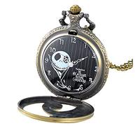 Le ETRANGE NOEL DE MR JACK TETETETE DEATT: Antique Round Pocket Watch