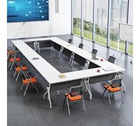 le Folding Training Desk with WheelsStackable Conference Table for Office Home & ClassroomIdeal for Meetings & Collaborative WorkFits 210 Pieces