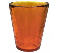 LE GEMME DI VENEZIA Yalos Murano Liqueur Glasses (Orange)