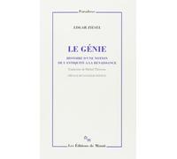 Le génie: Histoire d'une notion de l'Antiquité à la Renaissance