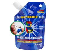Le-Glue - Temporary Glue For LEGO®, Mega Blocks, Nano Blocks, and More. Great For Kids! Non-Toxic! Made In USA!