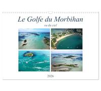 Le Golfe du Morbihan vu du ciel (Calendrier mural 2026 DIN A3 vertical), CALVENDO calendrier mensuel: Photographies aériennes du Golfe du Morbihan