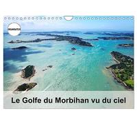 Le Golfe du Morbihan vu du ciel (Calendrier mural 2026 DIN A4 vertical), CALVENDO calendrier mensuel: Photographies aériennes du Golfe du Morbihan