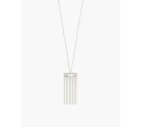 Le Gramme Mens Silver Godron 925 Sterling Pendant Necklace 55-60cm