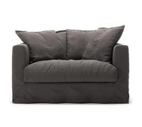 Le Grand Air Love Seat Armchair Smoked Granite