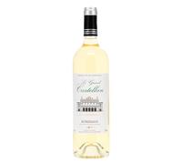Le Grand Castellan Bordeaux Wine, Kosher for Passover & All Year Round, Mevushal, 750ml (White)