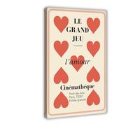 Le Grand Jeu Canvas Poster Bedroom Decor Landscape Office Room Decor Gift 20x30inch(50x75cm)