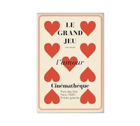 Le Grand Jeu Canvas Poster Bedroom Decor Landscape Office Room Decor Gift 24x36inch(60x90cm)