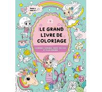 Le Grand Livre de Coloriage pour Filles : Enfants 4 ans et +: Fées, animaux, papillons et plus encore