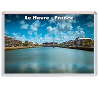 Le Havre - France - Jumbo Fridge Magnet/Magnets BBSM1240