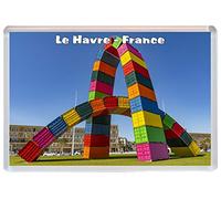 Le Havre - France - Jumbo Fridge Magnet/Magnets BBSM1241