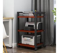 le HiFi Ste Rack Multi Functal o Stand with Universal Wheels 1 4 Level HiFi Rack for Living Room Office Black o Sto Solut