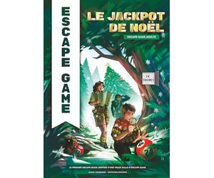 Le Jackpot de Noël: Escape game adulte - 24 énigmes drôles et originales pour retrouver le ticket gagnant de la loterie !