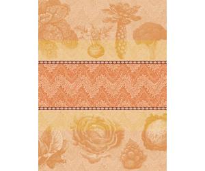 LE JACQUARD FRANÇAIS Jardin des Choux Kale Tea Towel, Cotton, 60 x 80 cm, Grey