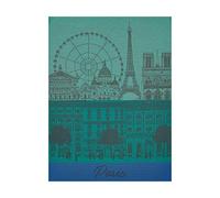 Le Jacquard Francais Paris Panorama Jardin 22745 Tea Towel 60 x 80 cm Cotton