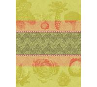 Le Jacquard Francais Tea Towel, 60 x 80 cm, 100% Cotton, Grey, Jardin des Choux Brocoli