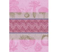 Le Jacquard Francais Tea Towel, 60 x 80 cm, 100% Cotton, Grey, Romanesco Pattern