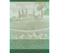 LE JACQUARD FRANÇAIS - Vignoble Tea Towel Green