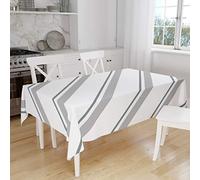 Le Jardin du Lin Kitchen Decoration, Tablecloth, 140 cm x 160 cm, Designed and Manufactured in Turkey