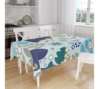 Le Jardin du Lin Kitchen Decoration, Tablecloth, 140 cm x 160 cm, Designed and Manufactured in Turkey