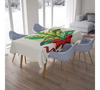 Le Jardin du Lin Kitchen Decoration, Tablecloth, 140 cm x 200 cm, Designed and Manufactured in Turkey