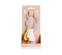 Le Jouet Simple - The Dreamer - Rattle to Handle Blue - Newborn Gift - 6 Months + - Made in France - 100% Recyclable - Dishwasher Safe
