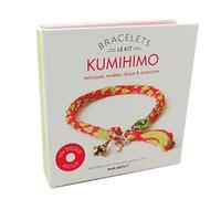 Le kit bracelets Kumihimo: Techniques, modèles, disque & accessoires. Avec 1 disque en carton, 20m de fils de coton multicolores, 1 fermoir mousqueton: 31627