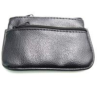 LE Ladies Small Coin Pouch Key Holder (BLACK)
