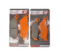 LE LEFOSSI Front and Rear Carbon Fiber Brake Pads Compatible with for Harley XG 500/750 Street XG 750 A Street Rod 2016 2017 2018 2019 2020 2021 Parts Accessories Replacement Kits FA209F FA181R