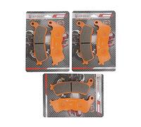 LE LEFOSSI Front Rear Carbon Fiber Brake Pads for Compatible with Honda CBF1000 (ABS Models) A 2006 2007 2008 2009 2010 S/T (07-12) FA388FR