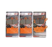 LE LEFOSSI Front Rear Carbon Fiber Brake Pads for Compatible with Kawasaki KLZ1000 KLZ 1000 Versys 1000 2012 2013 2014 2015 2016 2017 2018 2019 2020 2021 FA158F FA174R