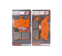 LE LEFOSSI Front Rear Carbon Fiber Brake Pads for Compatible with Victory Gunner 2015 Zach Ness Vegas 08-12 King Pin Tour FA347F FA196R