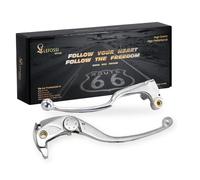 LE LEFOSSI Motorcycle Replacement Brake Clutch Hand Lever Compatible with Honda CBR 1000 RR CBR1000RR CBR600RR CBR 600 RR 2007 2008 2009 2010 2011 2012 2013 2014 2015 2016 2017 2018 Polished Silver