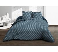 Le linge de Jules Alya Pure Cotton Duvet Cover 220 x 240 cm + 2 Pillowcases - 57 Thread Count