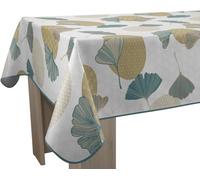 Le linge de Jules Kobe Blue Rectangular Stain-Resistant Tablecloth 150x350cm