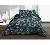 Le linge de Jules Lena Pure Cotton Duvet Cover 240 x 260 cm + 2 Pillowcases - 57 Thread Count