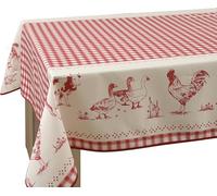 Le linge de Jules Stain Resistant Tablecloth Firm Red Rectangular 150 x 240 cm
