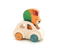 Le Lion horn car Beige one size