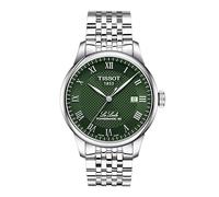 Le Locle Men's Automatic Steel Watch with Green Dial
