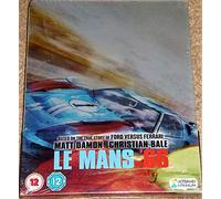 Le Mans 66 (Ford Versus Ferrari) 4K Ultra HD Limited Edition Steelbook / Includes Region Free Blu Ray