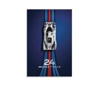 Le Mans Car Posters Canvas Print Aesthetic Wall Art Modern Home Decor for Bedroom Living Room16x24inch(40x60cm) Unframe-style