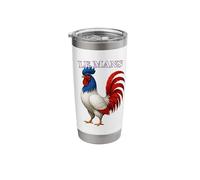 LE Mans France Français Souvenir Article Stainless Steel Insulated Tumbler